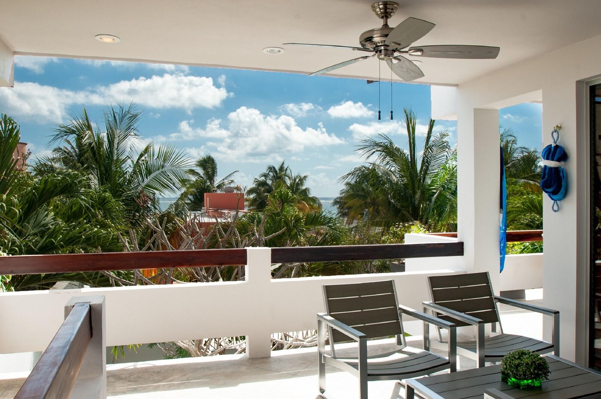 Casa Agua Azul Villa Puerto Morelos Eksteriør billede