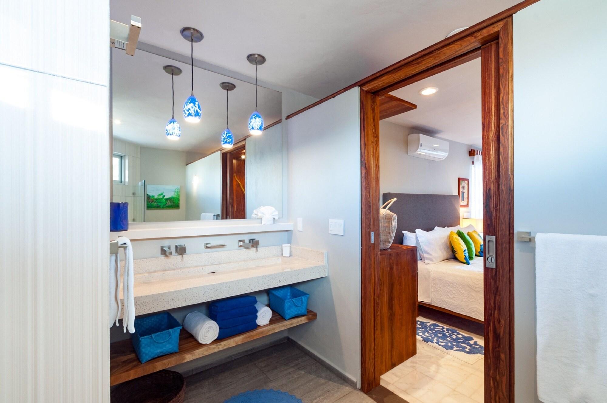 Casa Agua Azul Villa Puerto Morelos Eksteriør billede