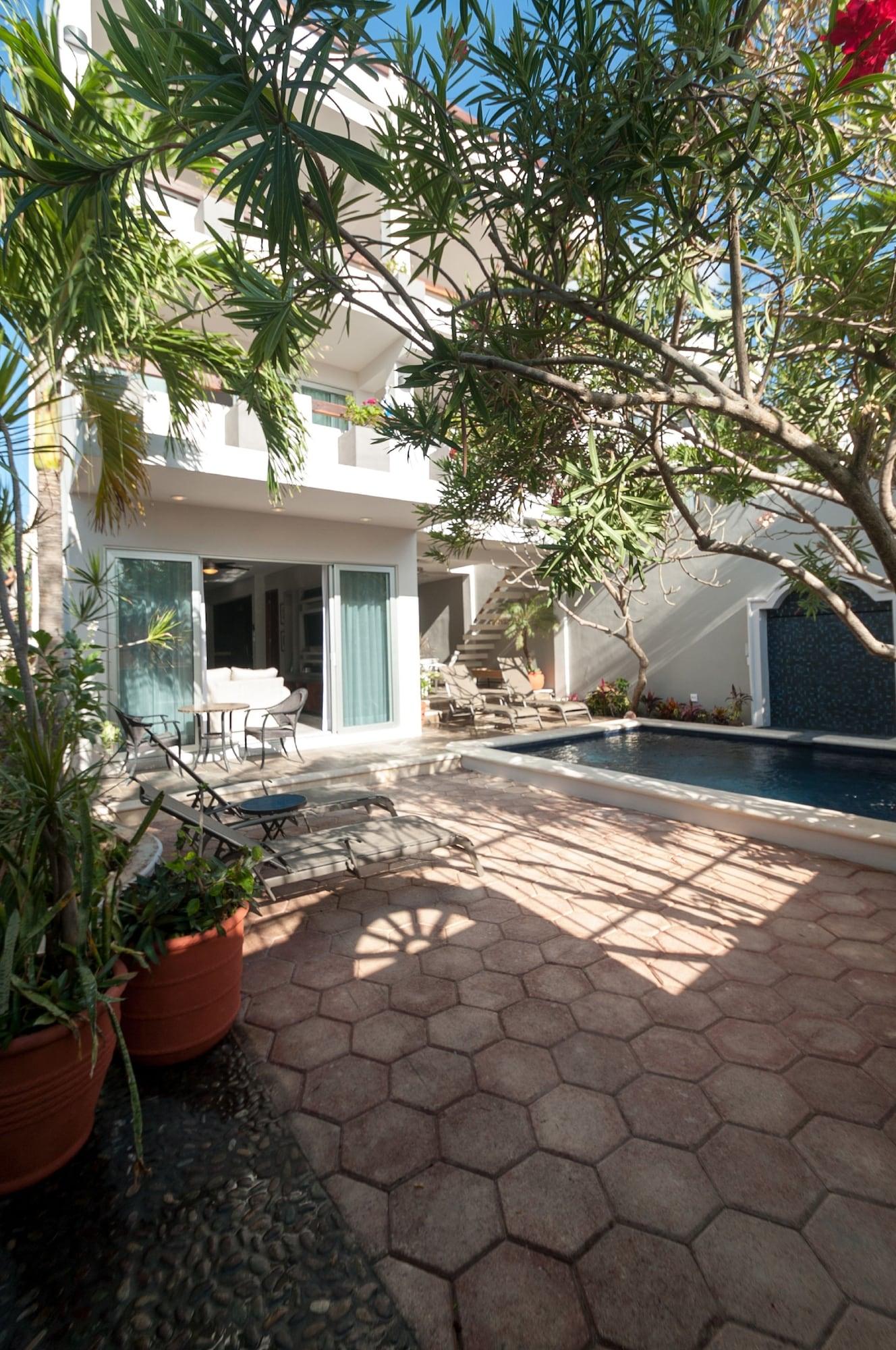 Casa Agua Azul Villa Puerto Morelos Eksteriør billede