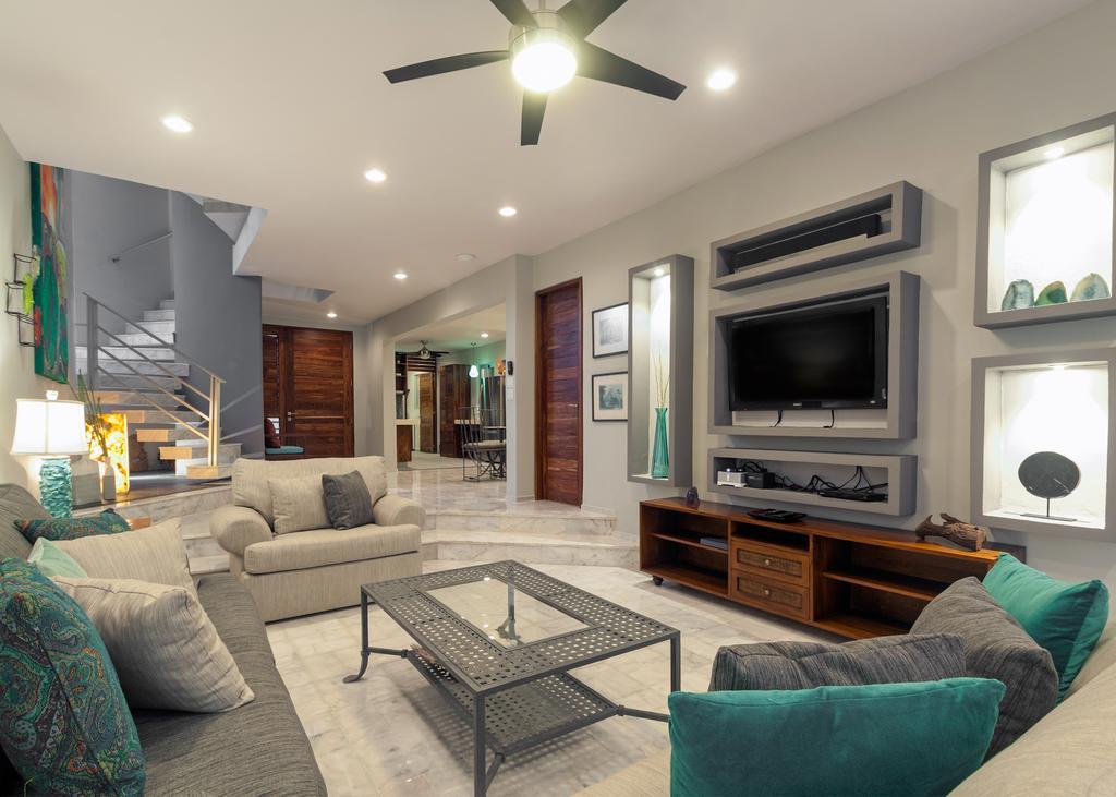 Casa Agua Azul Villa Puerto Morelos Eksteriør billede