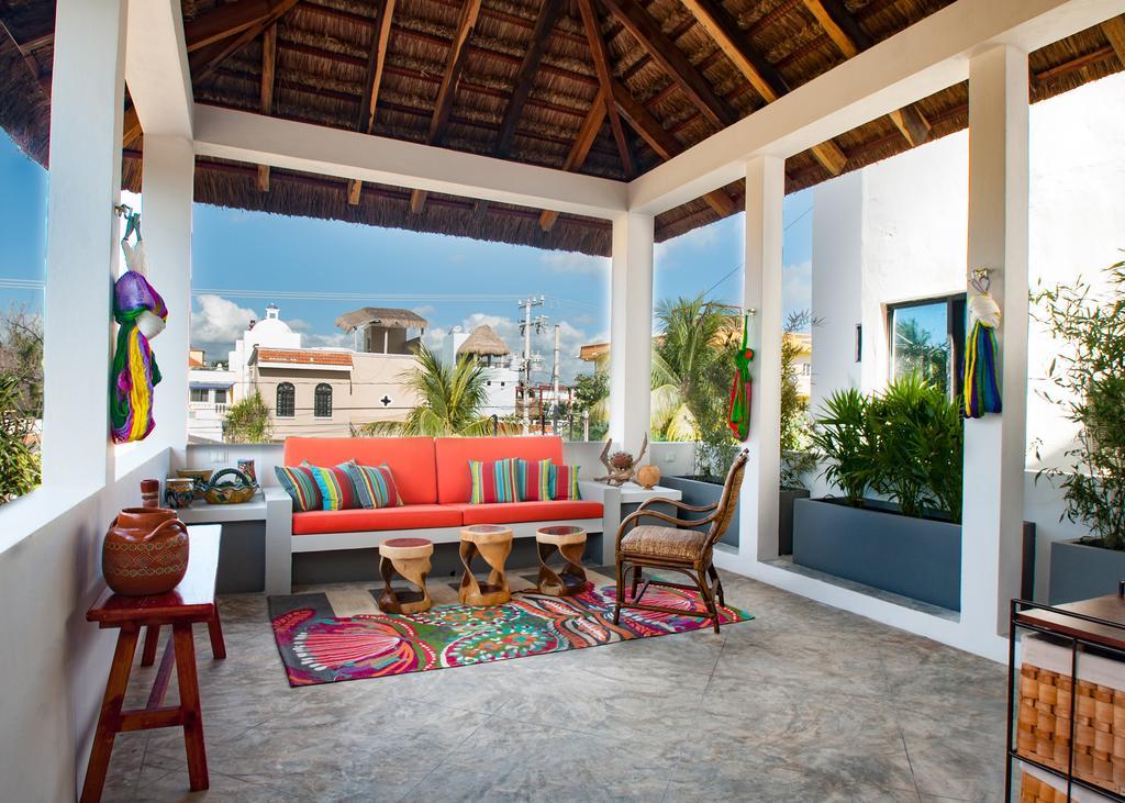 Casa Agua Azul Villa Puerto Morelos Eksteriør billede